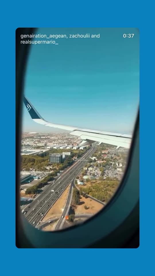 Aegean Airlines campaign by @realsupermario_