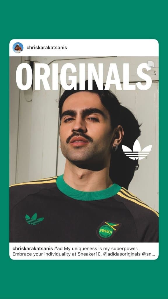 Adidas Originals campaign by @chriskarakatsanis