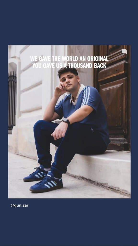 Adidas campaign by @gun.zar