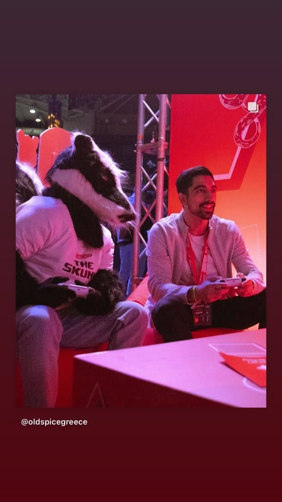 Old Spice campaign by @legitgaminggr